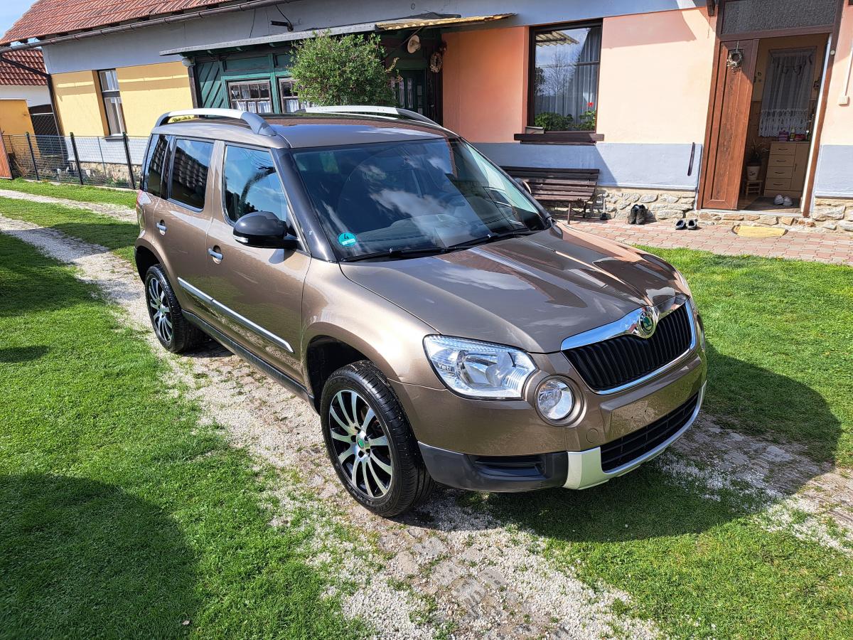 Škoda yeti 1.2tsi 77kw Active zamluveno!